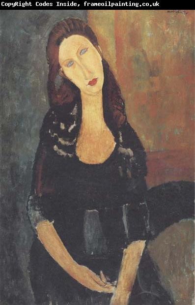 Amedeo Modigliani Jeanne Hebuterne assise (mk38)